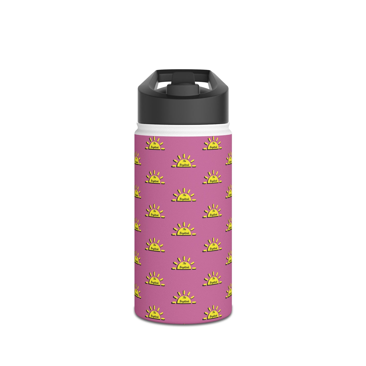 Brightside Pink Stainless Steel Water Bottle