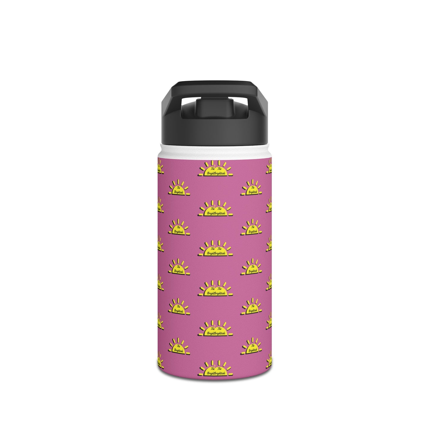 Brightside Pink Stainless Steel Water Bottle