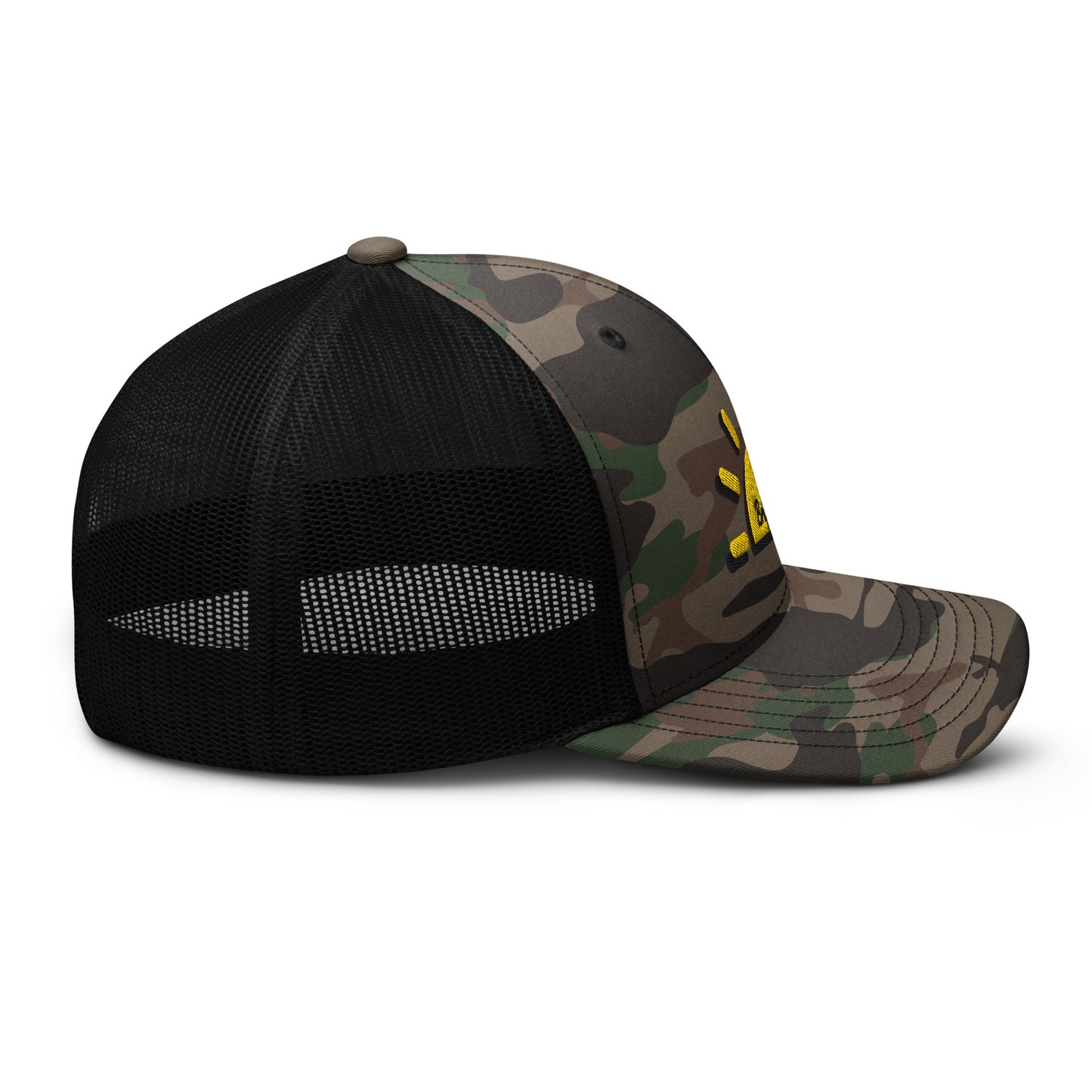 Camouflage Brightside Trucker