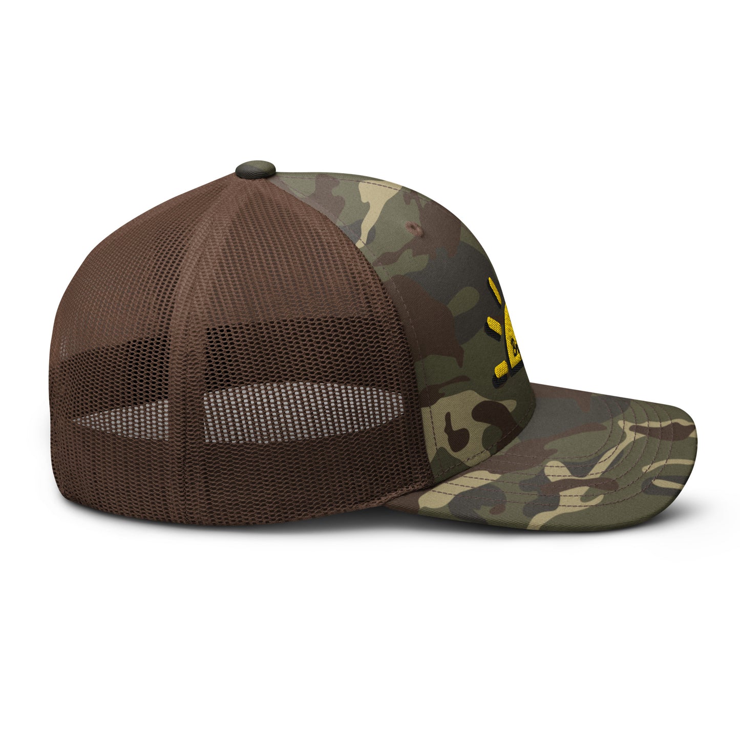 Camouflage Brightside Trucker