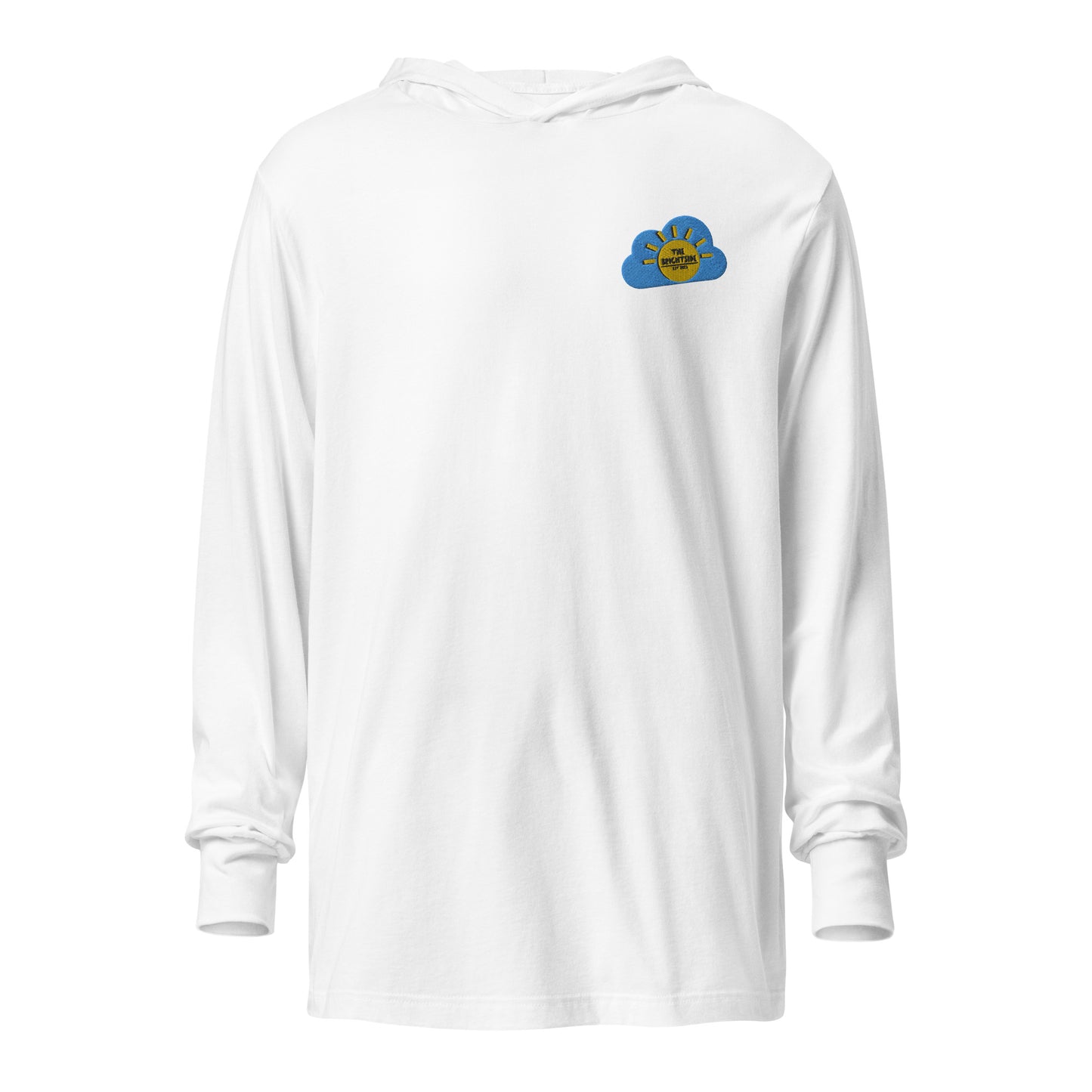 Cloudy hooded long-sleeve tee